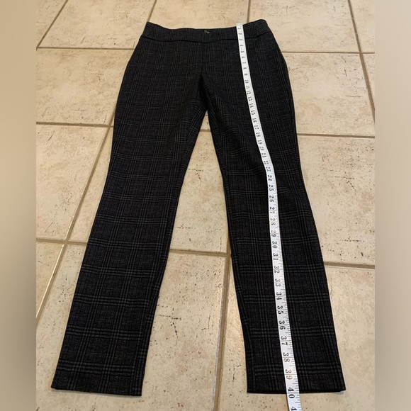 Dalia Black & Gray Plaid Dress Pants Size 8 - Picture 5 of 5